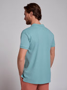 GREEN POLO SHORT SLEEVE REGULAR FIT MR. BLUE
