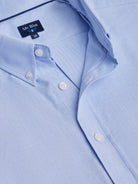 BLUE REGULAR FIT MR SHIRT. BLUE