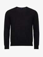 Pullovers Fino Decote em V Mr. Blue