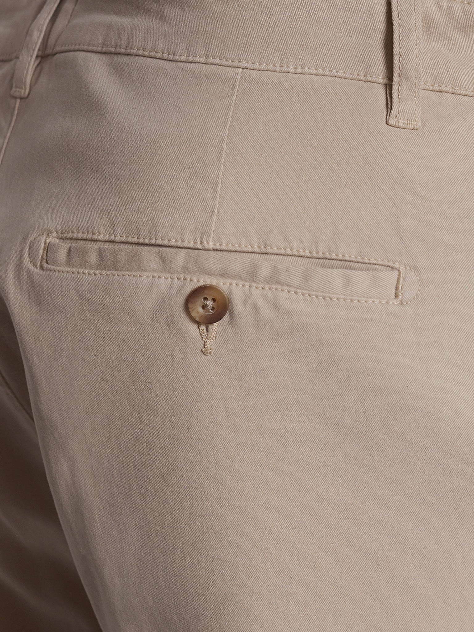 Calça Beges Regular Fit Mr. Blue