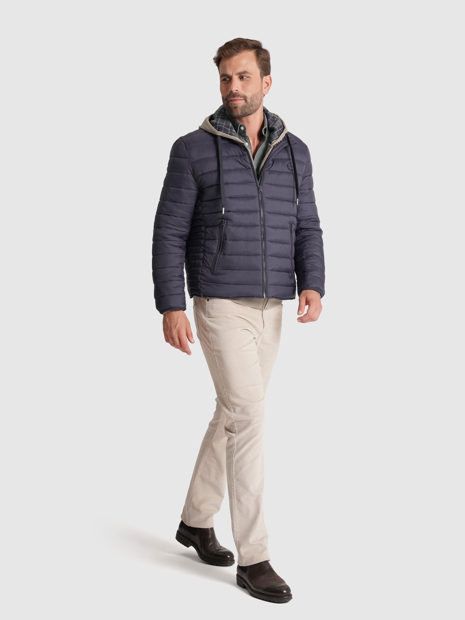 Blusão Azul Regular Fit Mr. Blue