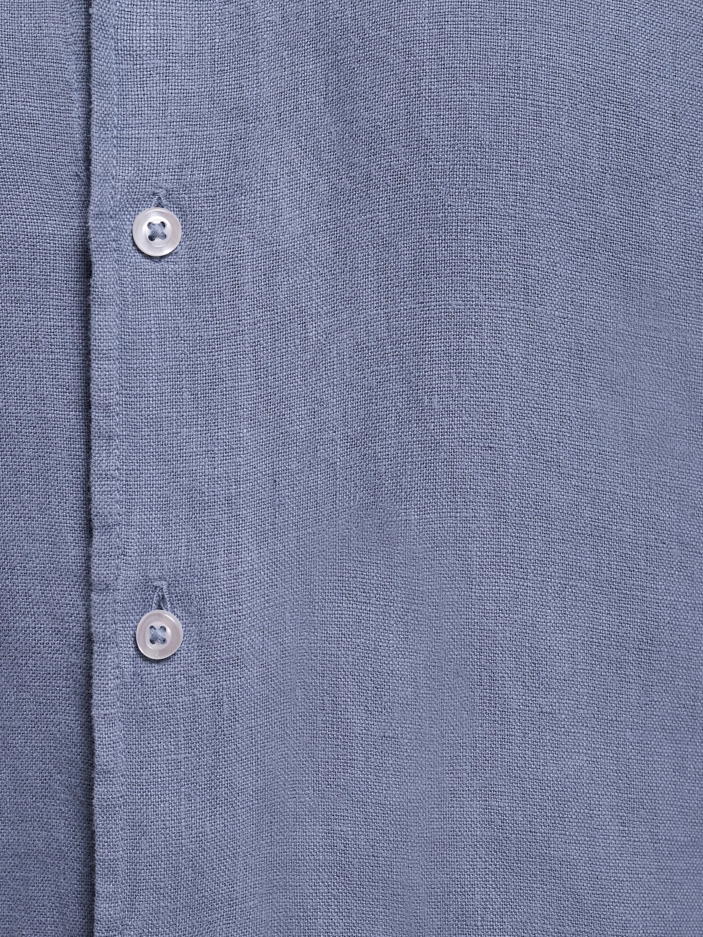 CAMISA LINHO AZUL MANGA COMPRIDA TAILORED FIT MARK BELLUCCI