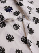Regular Fit Gray Linen Shirt Mr. Blue