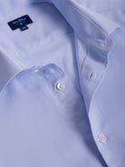 BLUE SLIM FIT MR SHIRT. BLUE