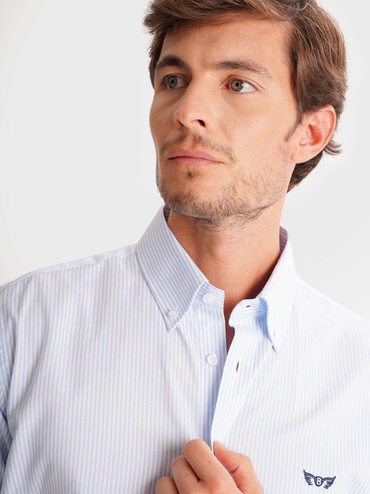 CAMISA MR AZUL REGULAR FIT. AZUL
