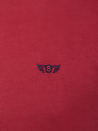 RED COTTON T-SHIRT SHORT SLEEVE REGULAR FIT MR. BLUE