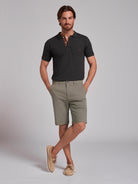 Bermuda Algodão Verdes Regular Fit Mr. Blue