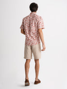 Camisa Regular Fit Twill Rosa Mr. Blue