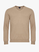 Pullovers Fino Decote em V Mr. Blue