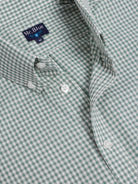 Camisa Algodão Verde Manga Comprida Regular Fit Mr. Blue