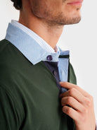 Rugbies Manga Comprida Mr. Blue