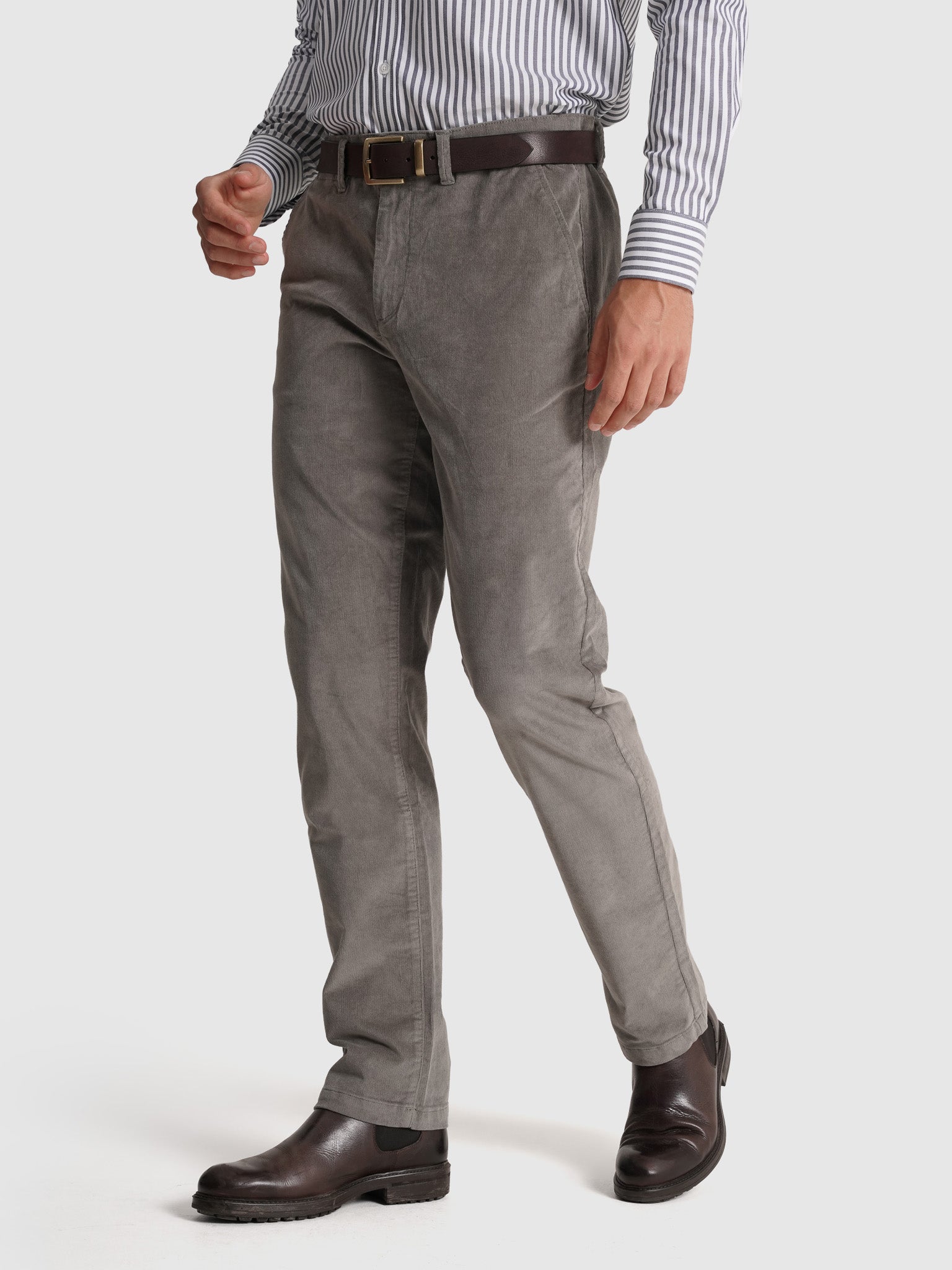 Calça Algodão Verdes Regular Fit Mr. Blue