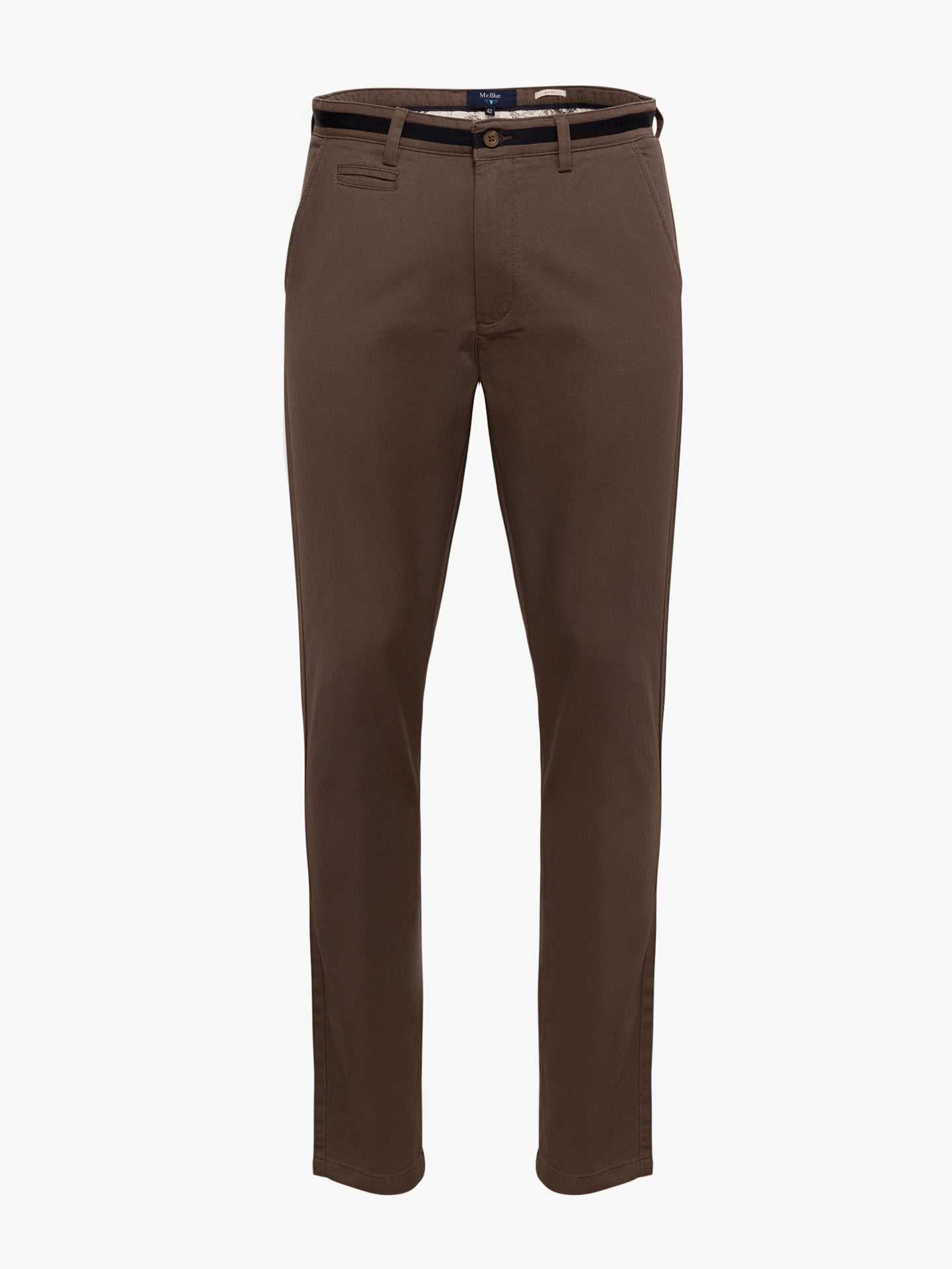 CALÇAS ESTRUTURADA VERDES SLIM FIT MR. BLUE
