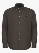 GREEN REGULAR FIT MR SHIRT. BLUE
