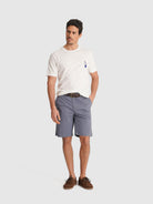 T-SHIRT CRU MANGA CURTA REGULAR FIT MR. BLUE