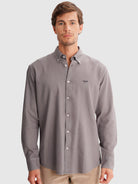 BLUE REGULAR FIT MR SHIRT. BLUE