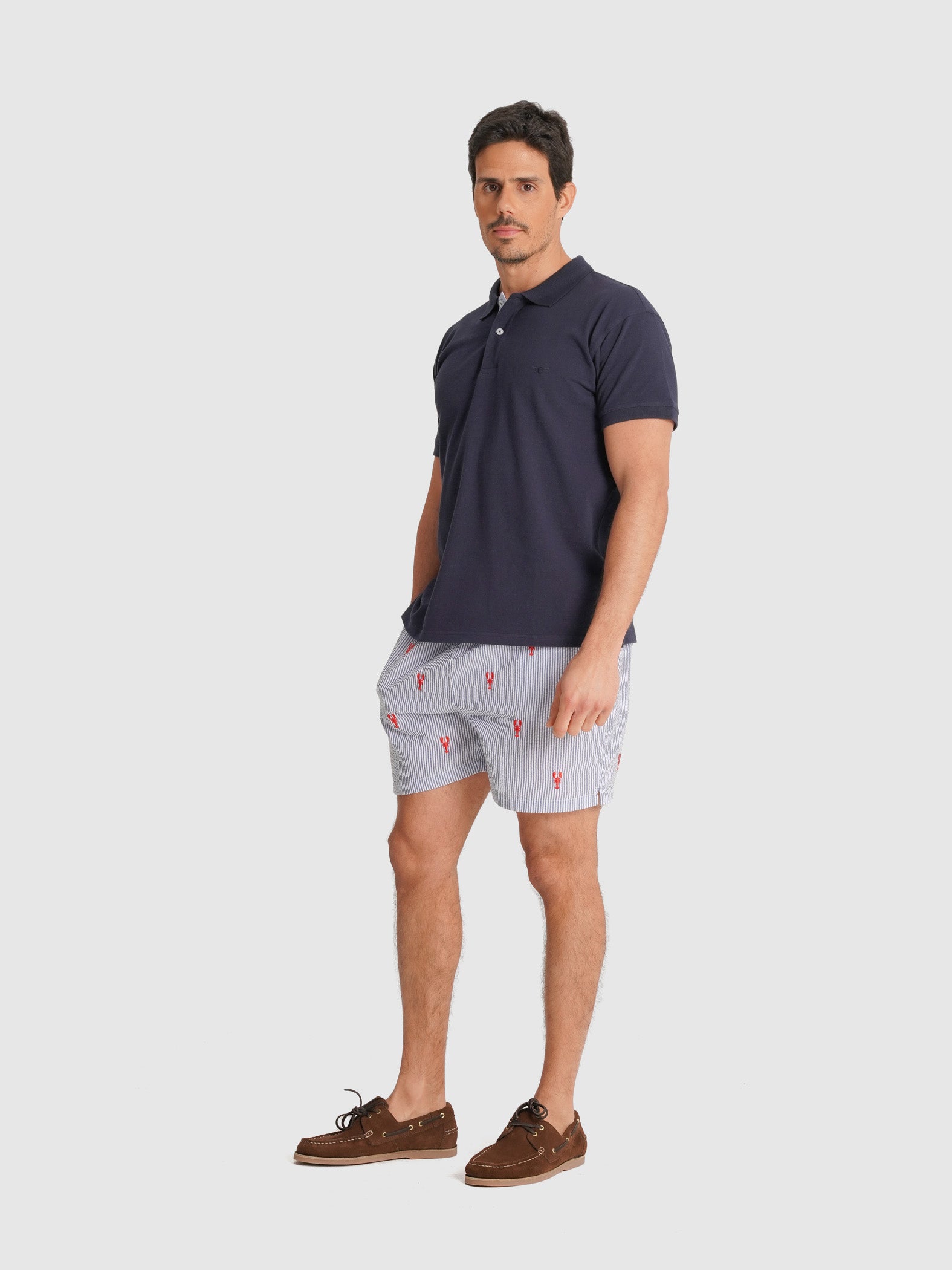 FATO BANHO AZUL REGULAR FIT MR. BLUE