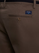 CALÇAS ESTRUTURADA VERDES SLIM FIT MR. BLUE