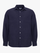 Camisa Azul Manga Comprida Tailored Fit Mr. Blue