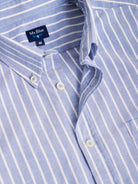 BLUE REGULAR FIT MR SHIRT. BLUE