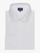 WHITE REGULAR FIT MR SHIRT. BLUE