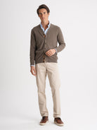 Pullover Caxemira Fino Verde Mr. Blue