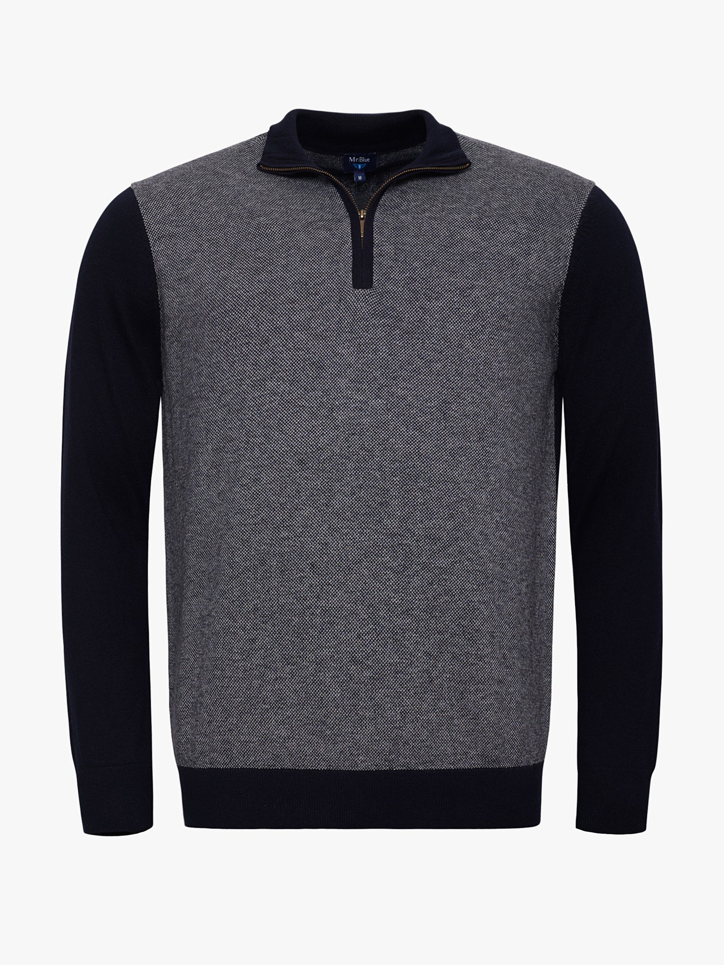 Pullovers Fino Meio Zipper Mr. Blue