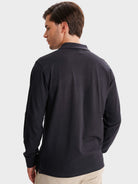 BLUE POLO LONG SLEEVE REGULAR FIT MR. BLUE