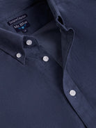 BLUE COTTON SHIRT LONG SLEEVE REGULAR FIT MR. BLUE