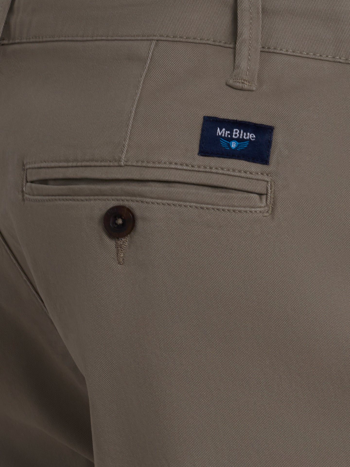 ALGODÓN GRIS SLIM FIT MR. AZUL