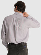 GREEN COTTON SHIRT LONG SLEEVE REGULAR FIT MR. BLUE