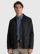 BLUE OVERCOATER LONG SLEEVE REGULAR FIT MR. BLUE