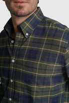 CAMISA FLANELA REGULAR FIT AZUL AO QUADRADO MR. BLUE