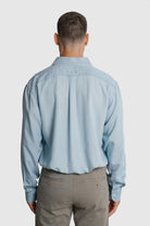 CAMISA GANGA REGULAR FIT AZUL LISA MARK BELLUCCI