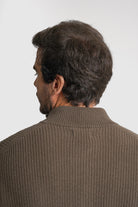 PULLOVER LÃ MERINO REGULAR FIT VERDE LISO MARK BELLUCCI
