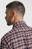 CAMISA ALGODÃO REGULAR FIT AZUL AO QUADRADO MR. BLUE