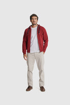 HOODIE ALGODÃO BORDEAUX LISO MR. BLUE