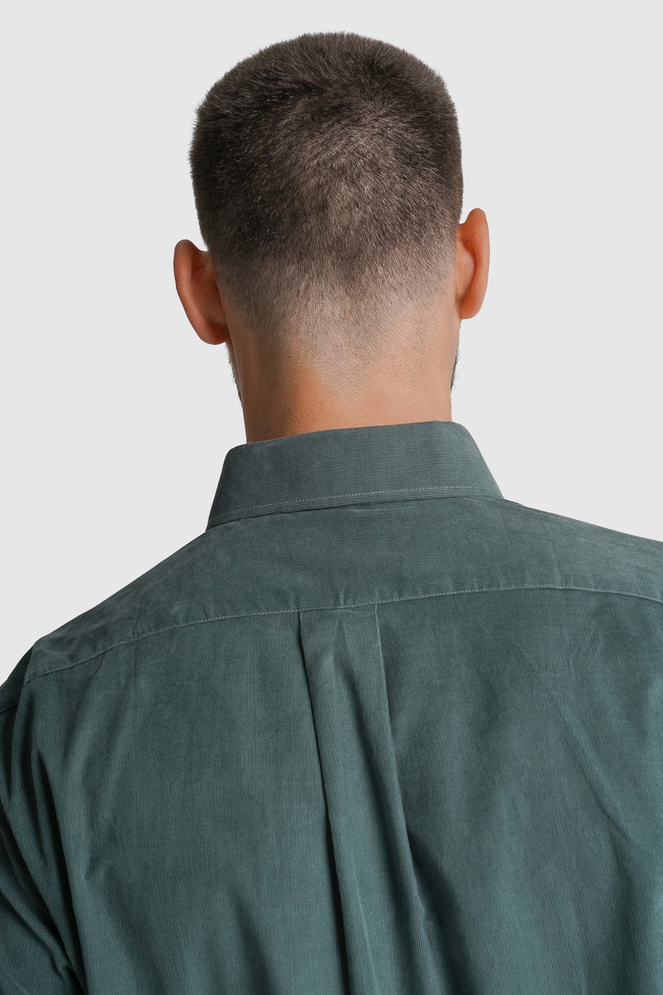 CAMISA BOMBAZINE REGULAR FIT VERDE LISA MR. BLUE
