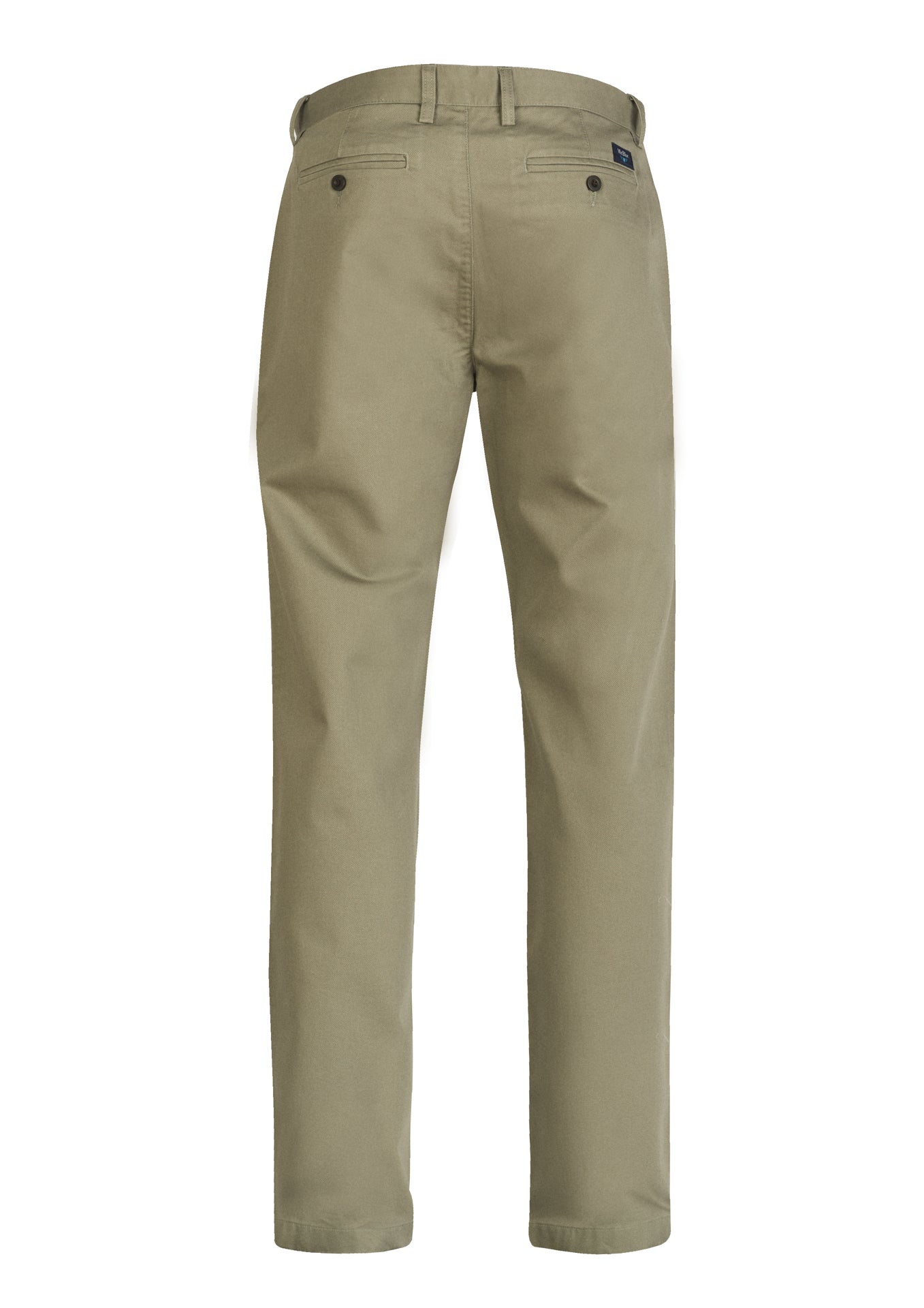 Calças Chino beige com Estrutura - Mr Blue