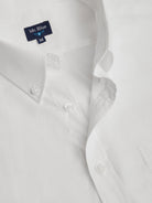 Regular Fit White Poplin Shirt Mr. Blue