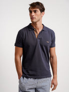 Polo Regular Fit Piquet Azul Mr. Blue