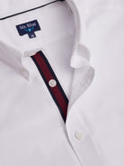 Regular Fit White Poplin Shirt Mr. Blue