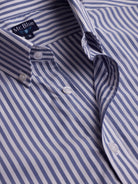Regular Fit Blue Poplin Shirt Mr. Blue