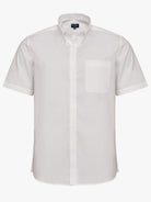 Regular Fit White Poplin Shirt Mr. Blue