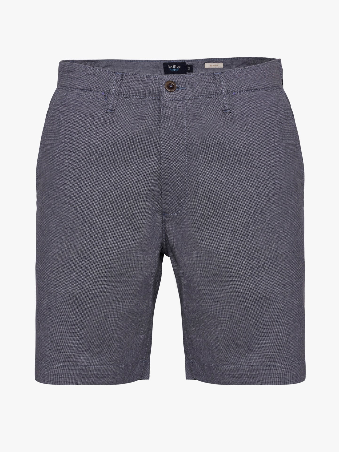 Mr. Blue Slim Fit Blue Shorts