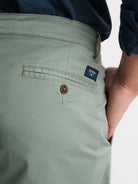 Mr. Blue Regular Fit Green Shorts