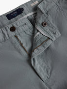 Calças Chinos Slim Fit Twill Verdes Mr. Blue
