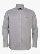 Regular Fit Twill Green Mr. Blue Shirt