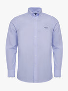 Mr. Blue Regular Fit Oxford Blue Shirt