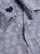 Camisa Regular Fit Popeline Azul Mr. Blue